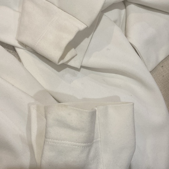 BCBG Maxazria White Aubree White Draped Blazer - Picture 8 of 10